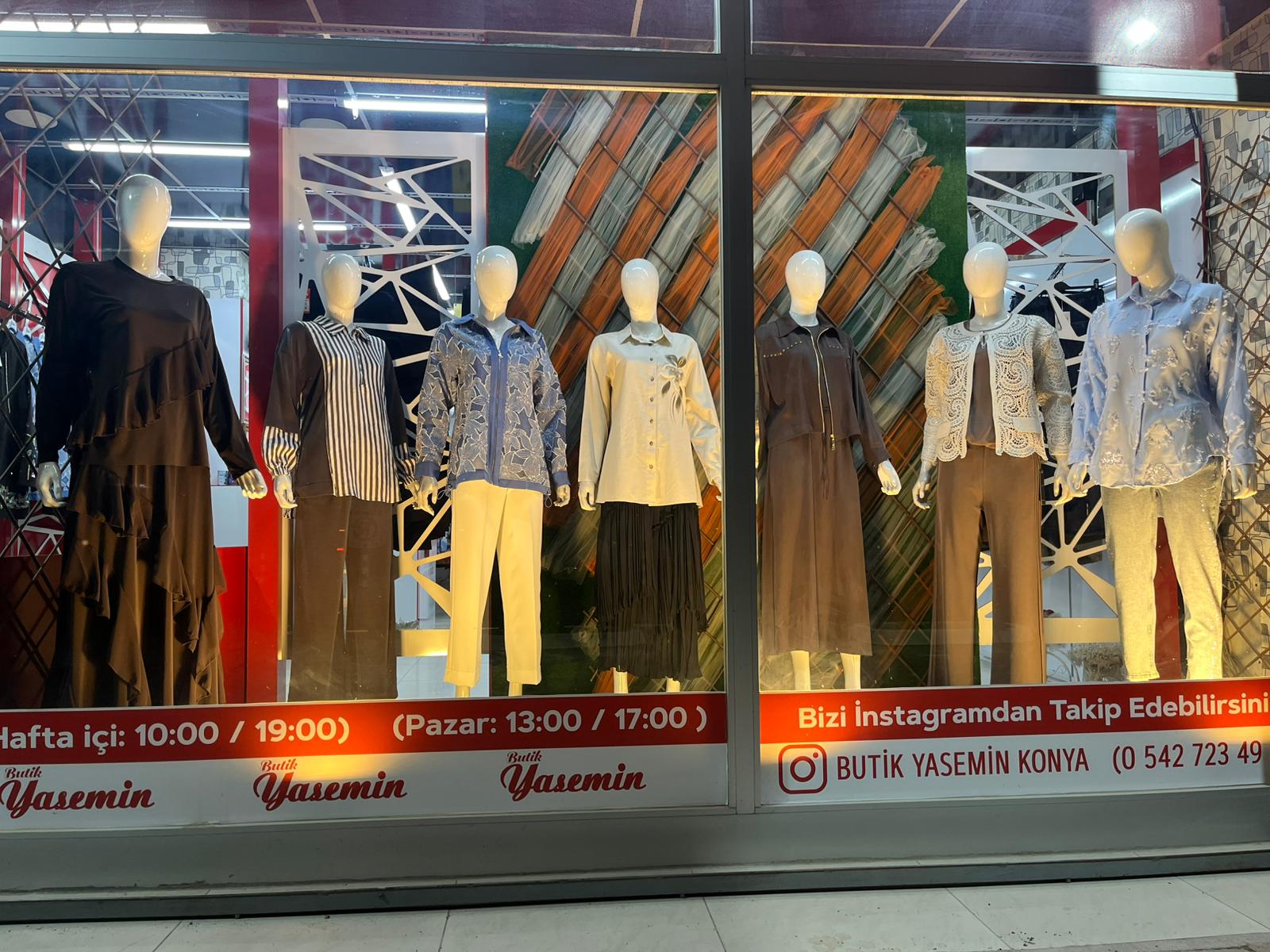 Butik Yasemin Konya Websitephotos Gallery mağaza ve ürün fotoğrafı