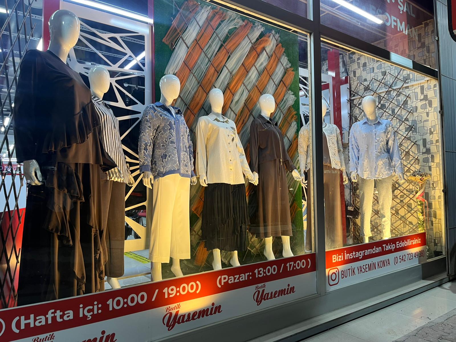 Butik Yasemin Konya Websitephotos Gallery mağaza ve ürün fotoğrafı